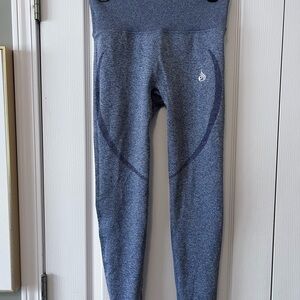 Ryderwear Staples Seamless Leggings - Blue Marl - Size S